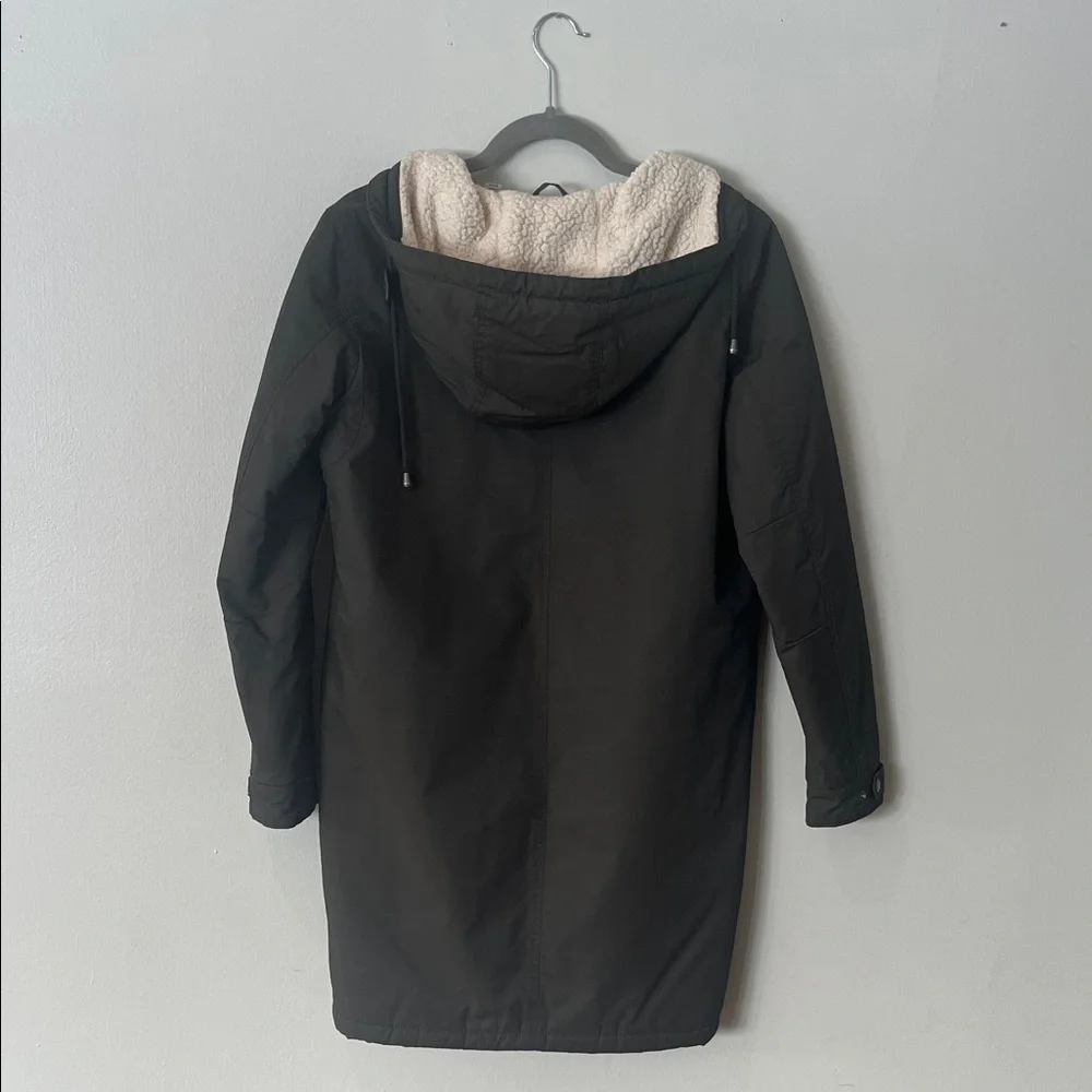 Levi's Black Utility Jacket with Cream Lining